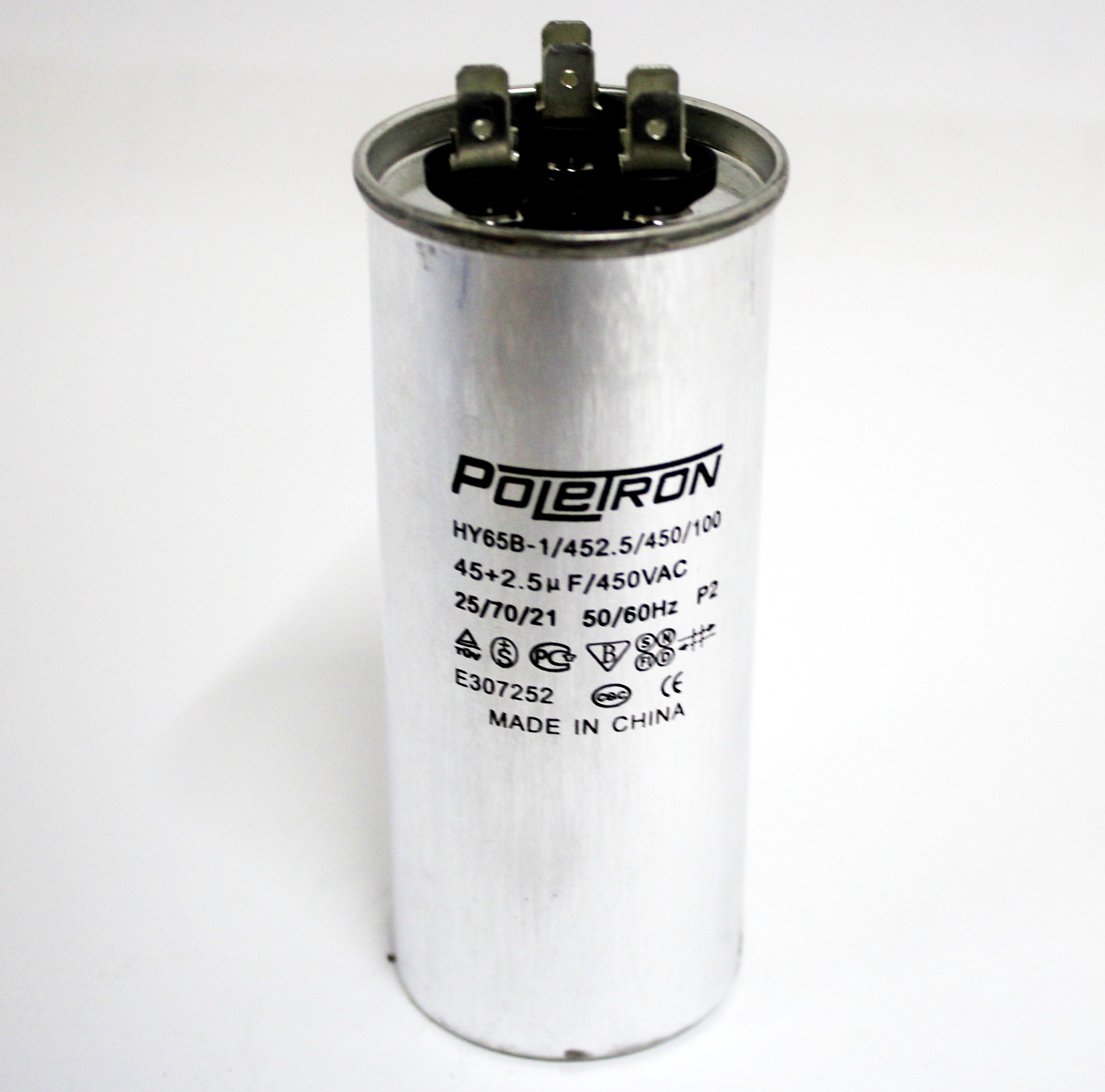 Конденсатор 45+2,5 мф 450V совмещенный. RF06B139
